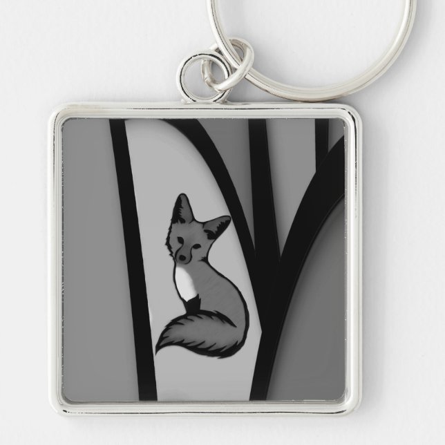Being Foxy Keychain (Front)