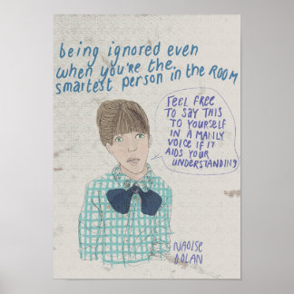 Being ignored poster