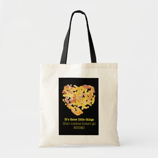 Being in love quote: It's those little things ... Tote Bag (Front)