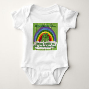 Being Irish On St Patrick's Day Baby Bodysuit