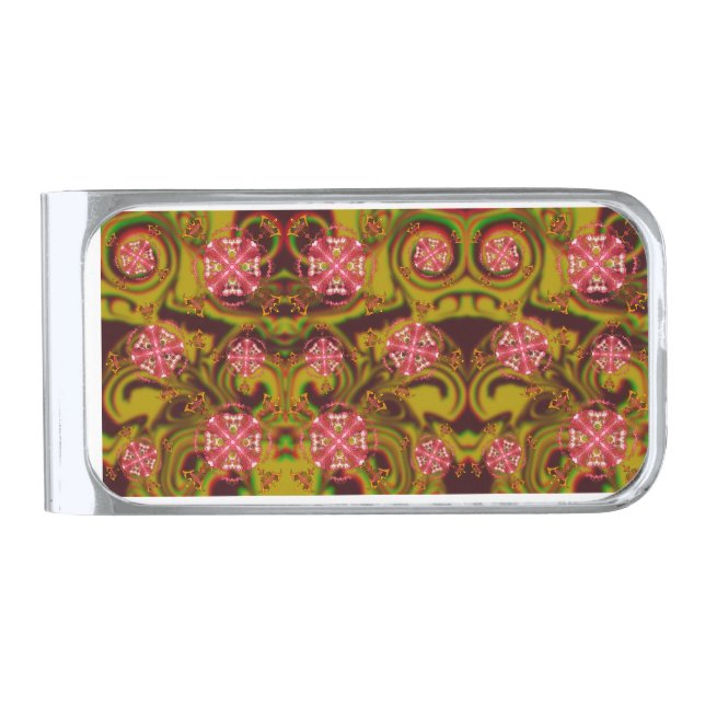 Being kind  silver finish money clip (Front)