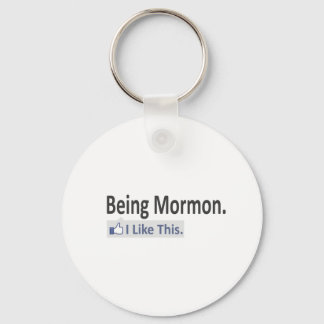 Being Mormon...I Like This Keychain