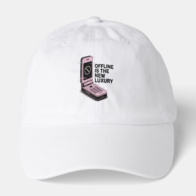 Being offline is the new luxury hat (Front)