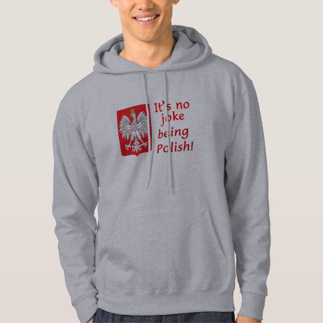 Being Polish Hoodie (Front)