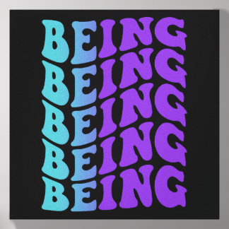 Being Prevention Awareness Canvas Photo Tile