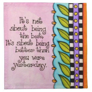 Being The Best Napkin