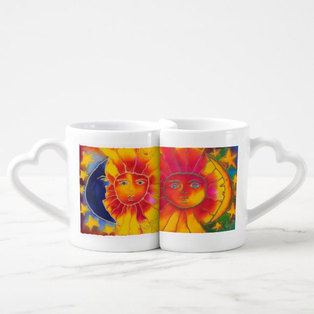 BEING TOGETHER IS LIKE A COMPLETE UNIVERSE COFFEE MUG SET (Front Nesting)