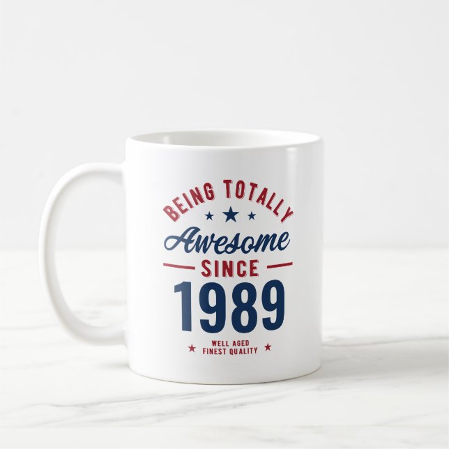 Being Totally Awesome Birthday Gift | Personalized Coffee Mug (Left)