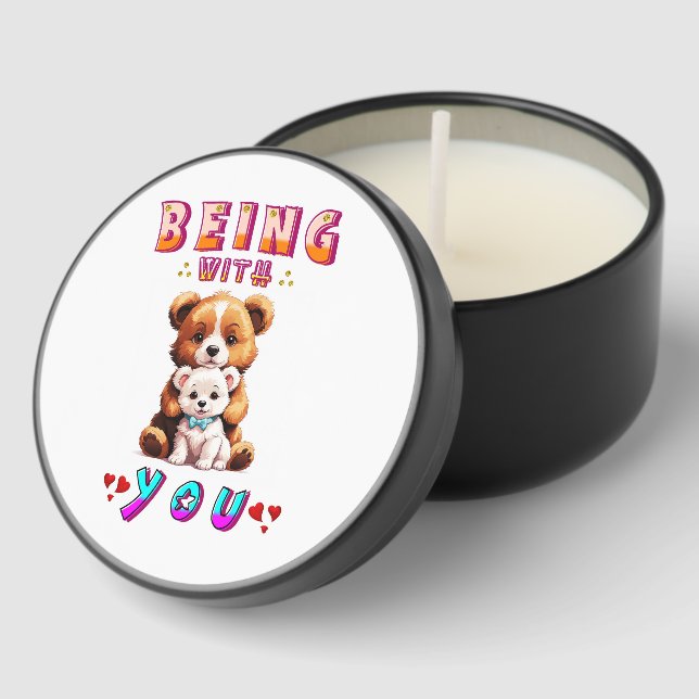Being With You Mini Candle Favors (Corner)
