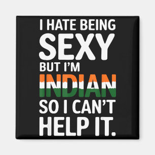 Being Y Indian Funny India Magnet