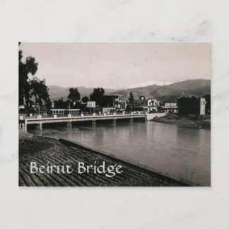 Beirut Bridge Postcard