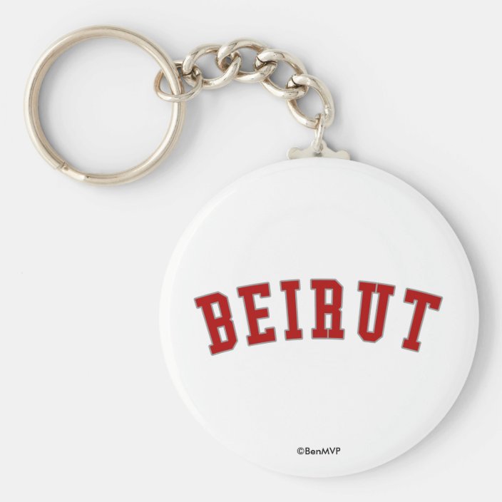 Beirut Key Chain