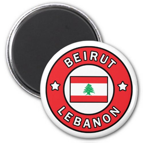 Beirut Lebanon Magnet