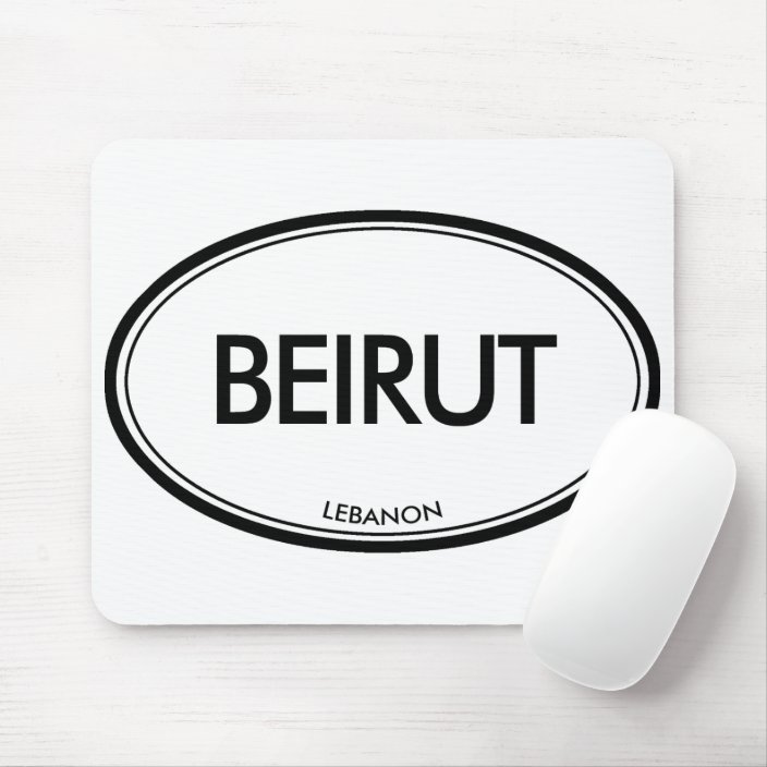 Beirut, Lebanon Mousepad
