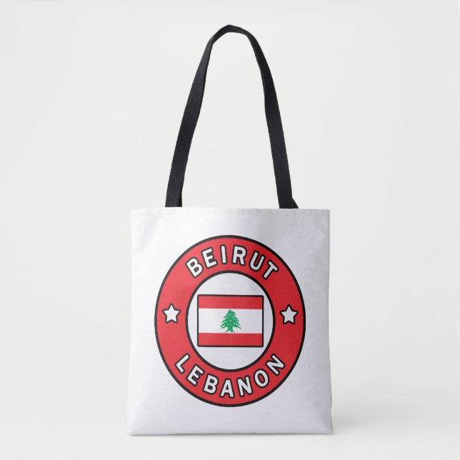 Beirut Lebanon Tote Bag (Front)
