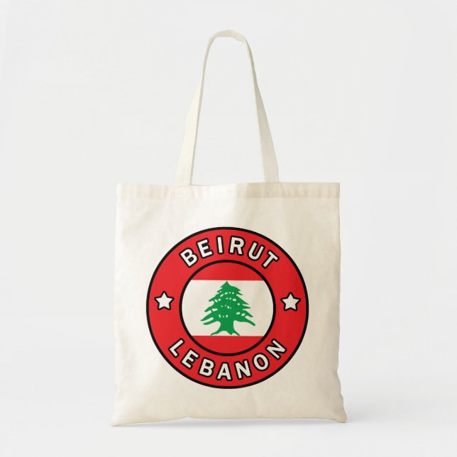 Beirut Lebanon Tote Bag (Front)