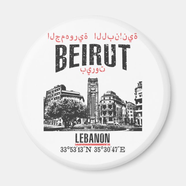Beirut Magnet (Front)