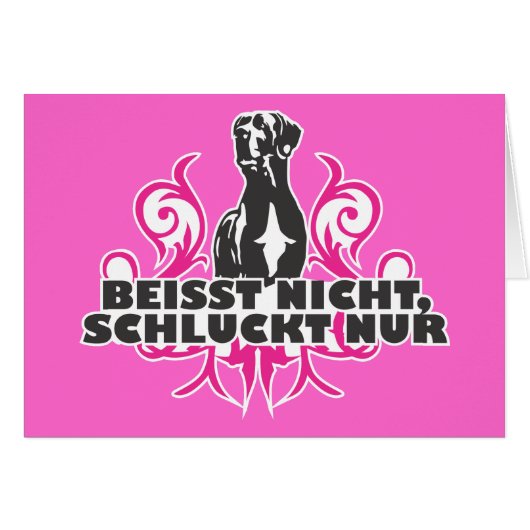 beisst nicht, schluckt nur (Front Horizontal)