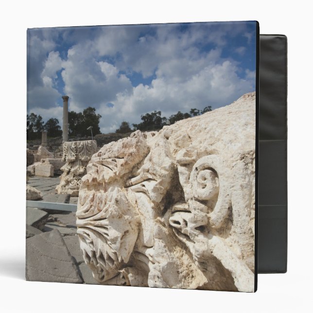 Beit She-An National Park, Roman-era ruins 3 Ring Binder (Front/Inside)
