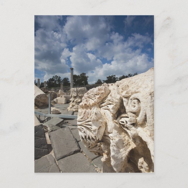 Beit She-An National Park, Roman-era ruins Postcard (Front)