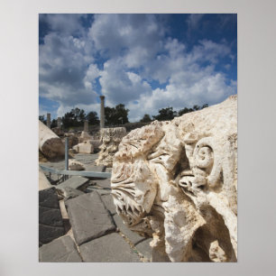 Beit She-An National Park, Roman-era ruins Poster
