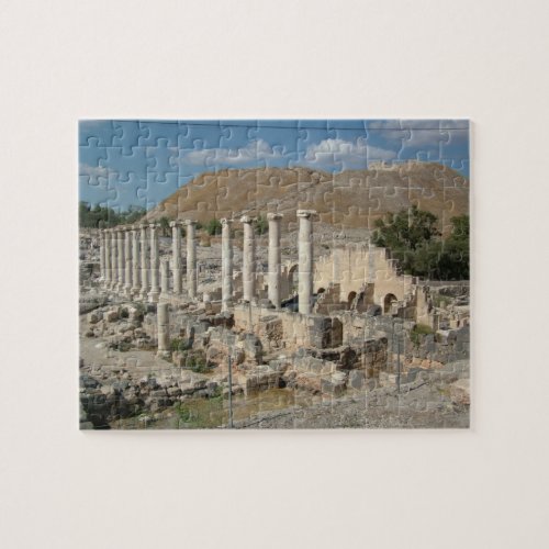 Beit Shean Archaeological National Park in Israel Jigsaw Puzzle
