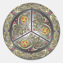 Bejeweled Celtic Shield