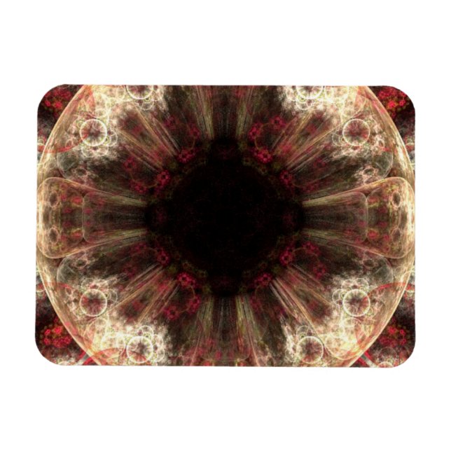 Bejeweled Donut Magnet (Horizontal)