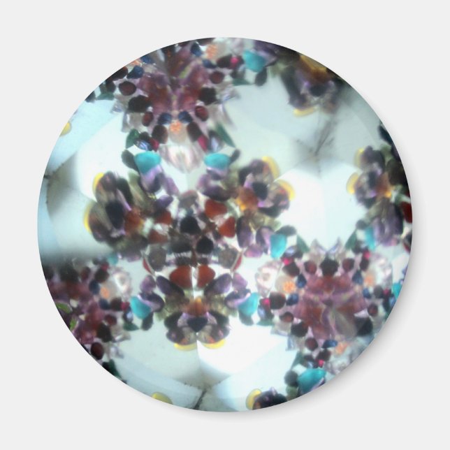 Bejeweled Kaleidescope 11 Magnet (Front)