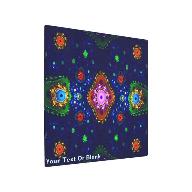 Bejeweled Metal Print (Angled)