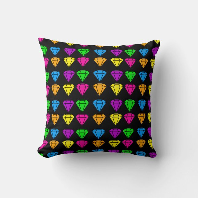 Bejeweled Print Pillow (Front)