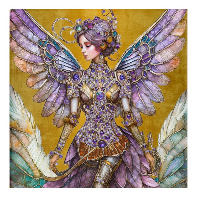 Bejeweled Sugar Plum Fairy Acrylic Print (Front)