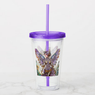 Bejeweled Sugar Plum Fairy Acrylic Tumbler