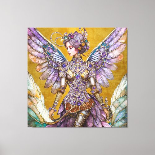 Bejeweled Sugar Plum Fairy Canvas Print