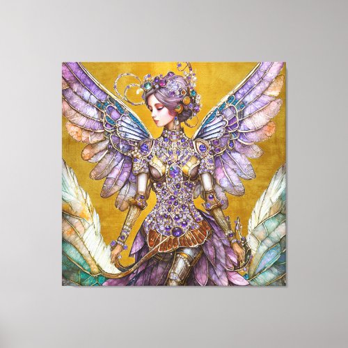 Bejeweled Sugar Plum Fairy Canvas Print