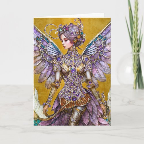 Bejeweled Sugar Plum Fairy Card