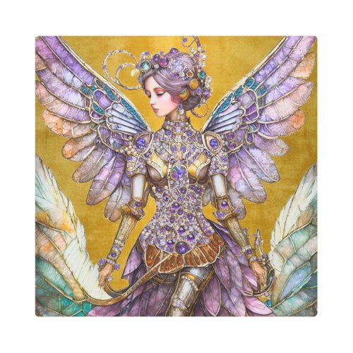 Bejeweled Sugar Plum Fairy Metal Print