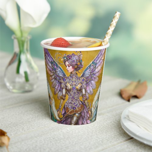 Bejeweled Sugar Plum Fairy Paper Cups