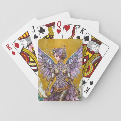 Bejeweled Sugar Plum Fairy Playing Cards