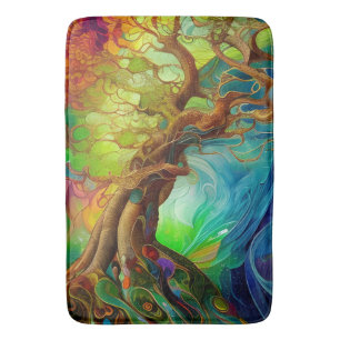 Bejeweled Tree Bath Mat