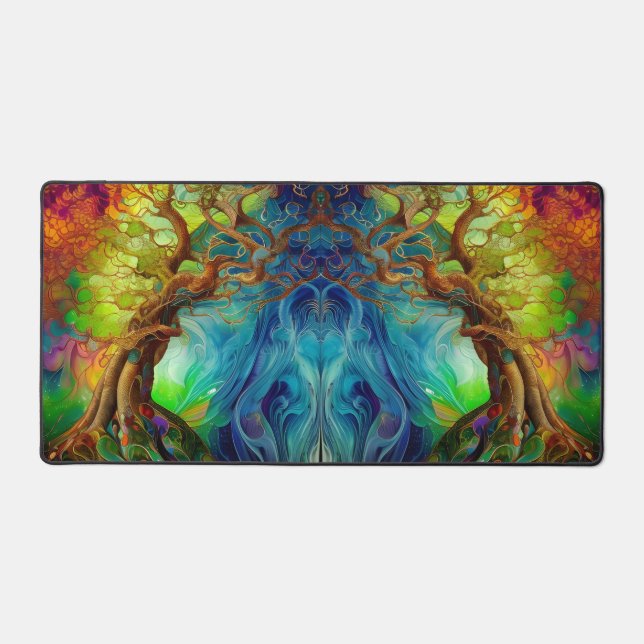 Bejeweled Tree of Life Desk Mat (Front)