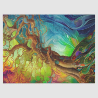 Bejeweled Tree of Life Tissue Paper