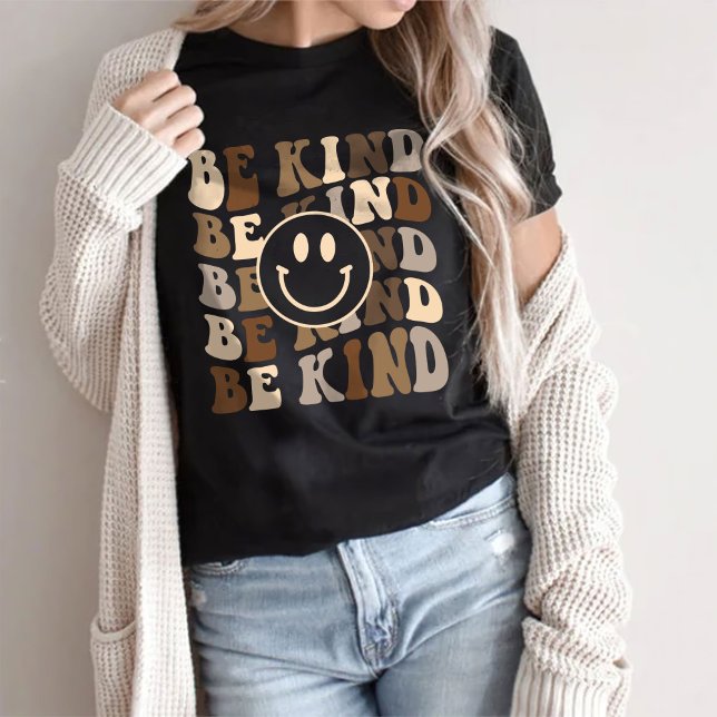 BeKind Shirt, Smile Shirt, Positive Shirt, Trendy  T-Shirt (Creator Uploaded)