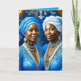 Bela Brown Sisterhood in Life  Holiday Card