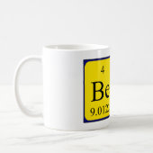 Bela periodic table name mug (Left)