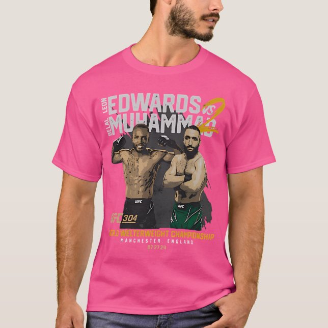 Belal Muhammad Welterweight Championship T-Shirt (Front)