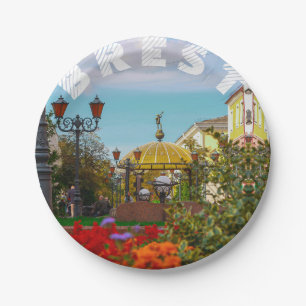 Belarus Беларусь Brest Брест Architecture City Paper Plates