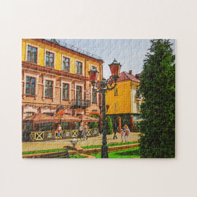 Belarus Беларусь Brest Брест Architecture Jigsaw Puzzle (Horizontal)
