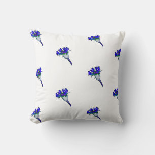 Belarus Беларусь Corn Flower Throw Pillow Cushion