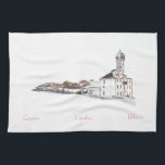 Belarus Беларусь Grodno Hrodna Гродно Kitchen Towel<br><div class="desc">Funky Belarus / Беларусь / Belarusian City of Grodno / Hrodna / Гродна / Гродно Architecture Sketch Kitchen Towel to add to your travel memorabilia / home / office / business kitchen décor collection. A cool gift / present for all who love unique custom design personalized items, positive vibes, holidays,...</div>